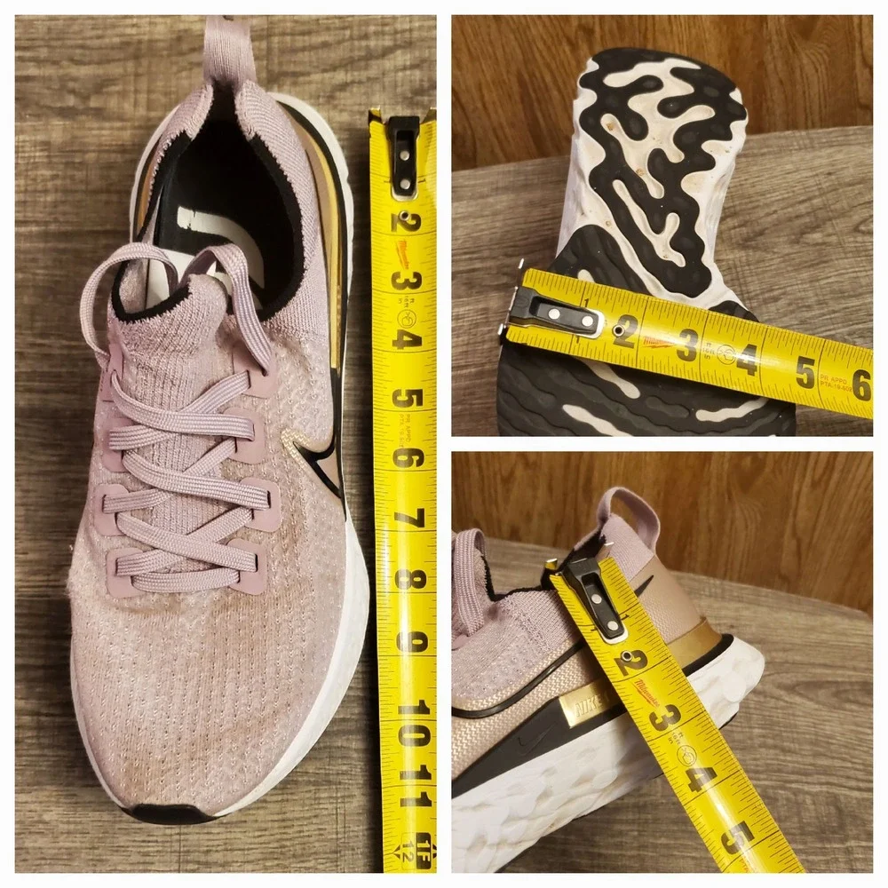 Nike React Infinity Run Flyknit Running Shoes Women's Size 10 Purple‎